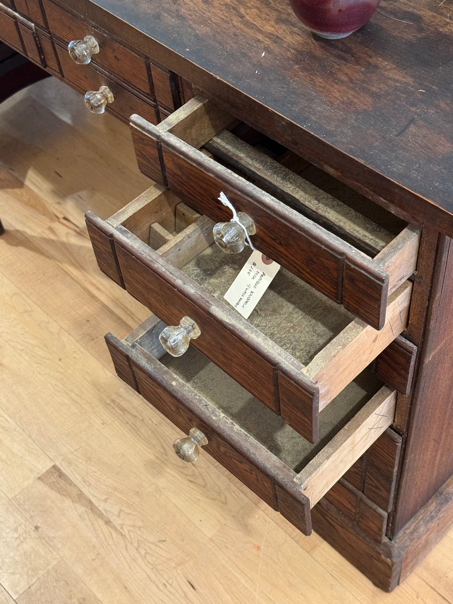 Antique Kneehole Desk