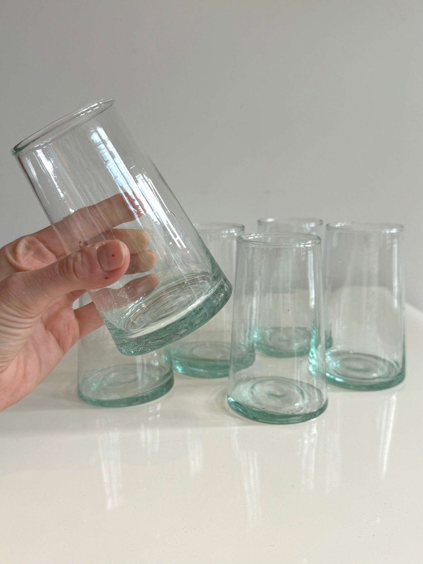 Recycled Water Glasses